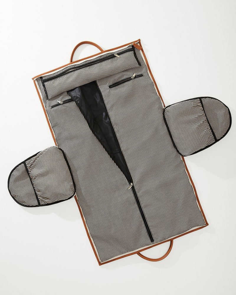 Capri Tan 2-in-1 Garment Duffel Bag Brown | Tommy Bahama Best Seller - Capri Tan 2-in-1 Garment Duffel Bag