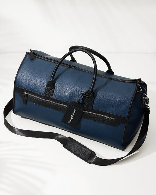 Siena 2-in-1 Garment Duffel Bag Navy | Tommy Bahama Signature - Siena 2-in-1 Garment Duffel Bag