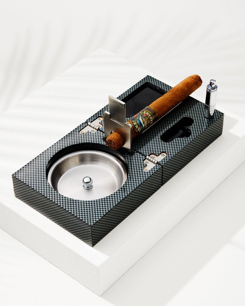 Cigar Accessories & Folding Ashtray Set Black | Tommy Bahama Hot Sale - Cigar Accessories & Folding Ashtray Set