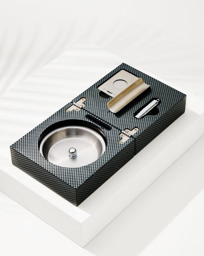 Cigar Accessories & Folding Ashtray Set Black | Tommy Bahama Hot Sale - Cigar Accessories & Folding Ashtray Set