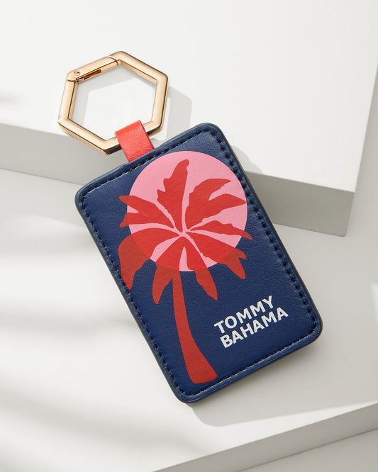 Palm Tree Magnetic Hat Clip Navy | Tommy Bahama Featured - Palm Tree Magnetic Hat Clip