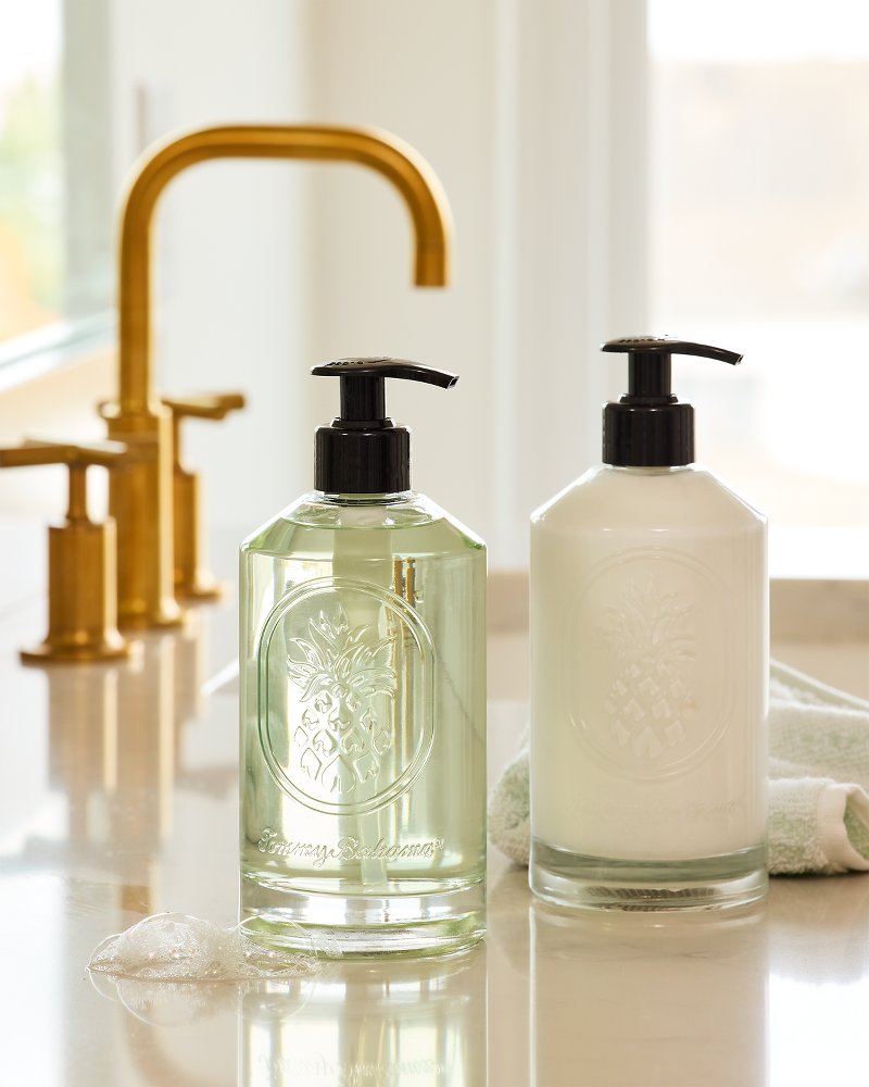 Island Blend Glass Hand Soap & Lotion Set Island Blend | Tommy Bahama Discount - Island Blend Glass Hand Soap & Lotion Set