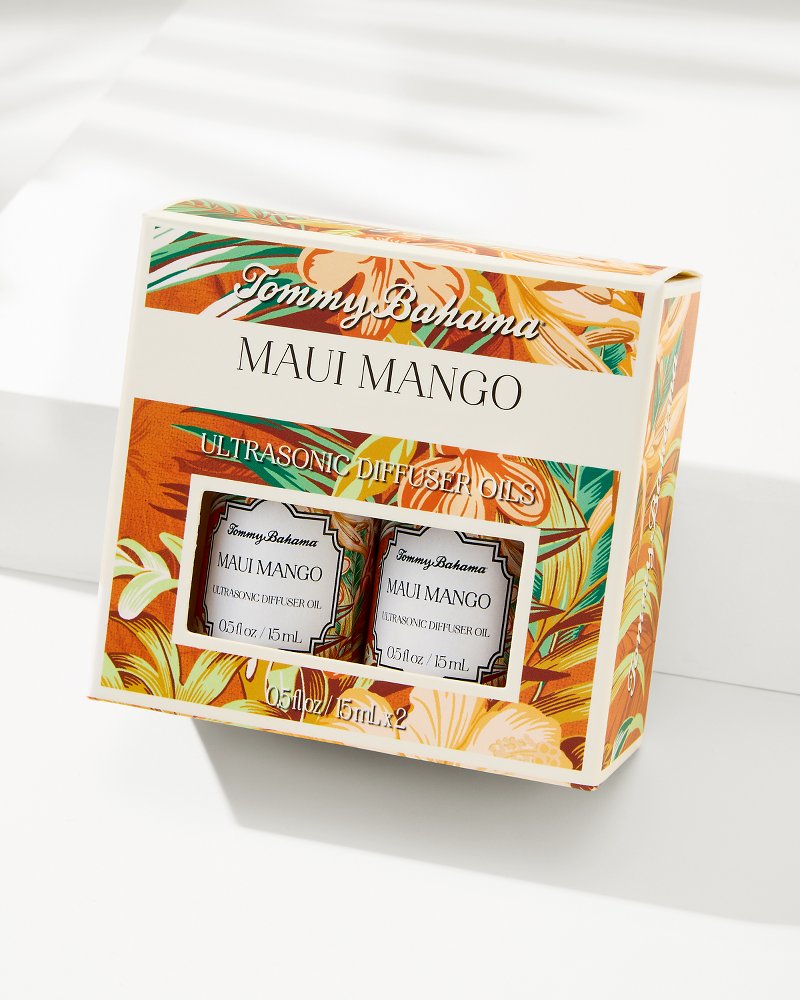 Maui Mango Ceramic Pineapple Diffuser Oil Refill Set Maui Mango | Tommy Bahama Customer Favorite - Maui Mango Ceramic Pineapple Diffuser Oil Refill Set