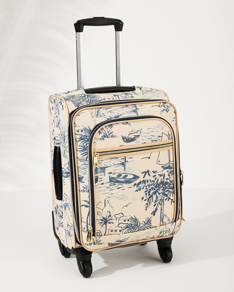 Daise Seascape 20-Inch Rolling Suitcase Daise Seascape | Tommy Bahama Exclusive - Daise Seascape 20-Inch Rolling Suitcase