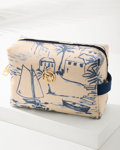 Daise Seascape Cosmetic Case Daise Seascape | Tommy Bahama Everyday - Daise Seascape Cosmetic Case