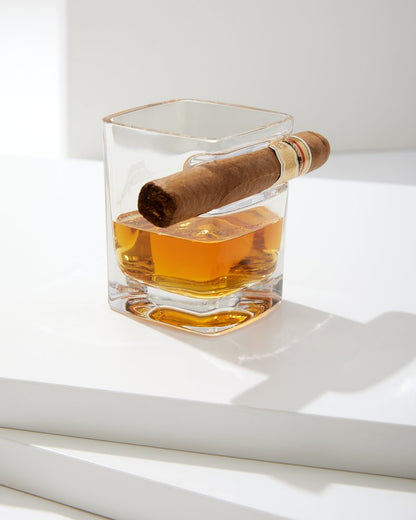 Etched Marlin Corkcicle® Cigar Glass Clear | Tommy Bahama Trusted - Etched Marlin Corkcicle® Cigar Glass