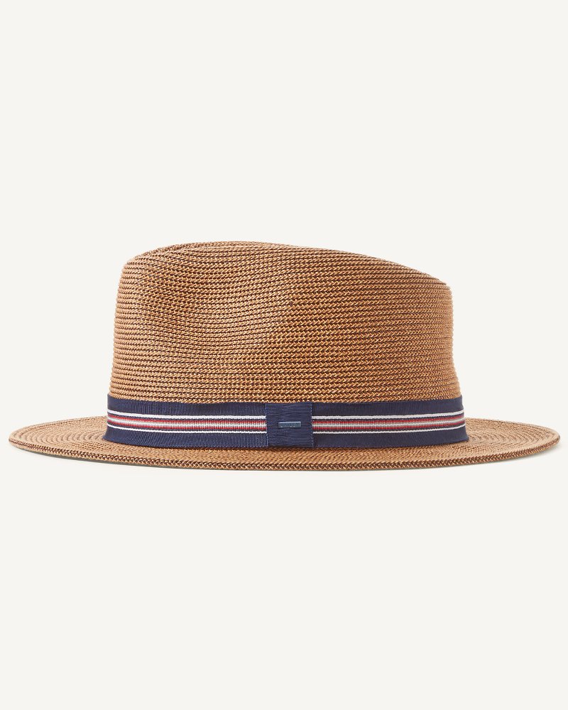 Hester Packable Braid Hat Copper | Tommy Bahama Quality - Hester Packable Braid Hat