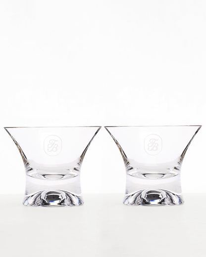 Tommy Bahama Crystal Manhattan Glasses Clear | Tommy Bahama Best Price - Tommy Bahama Crystal Manhattan Glasses