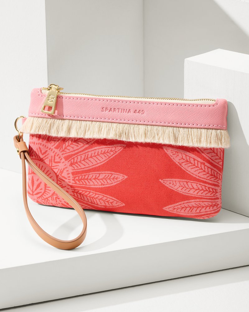 Palmetto Frond Grab N' Go Wristlet Palmetto Frond | Tommy Bahama Classic - Palmetto Frond Grab N' Go Wristlet