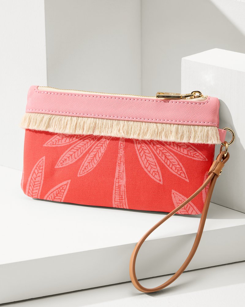 Palmetto Frond Grab N' Go Wristlet Palmetto Frond | Tommy Bahama Classic - Palmetto Frond Grab N' Go Wristlet