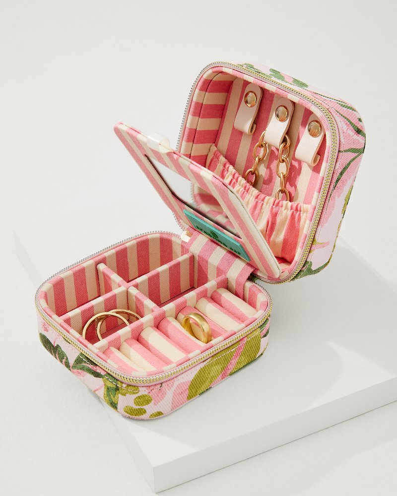 Palm Paradise Jewelry Travel Case Spartinapalm Paradise | Tommy Bahama Discount - Palm Paradise Jewelry Travel Case