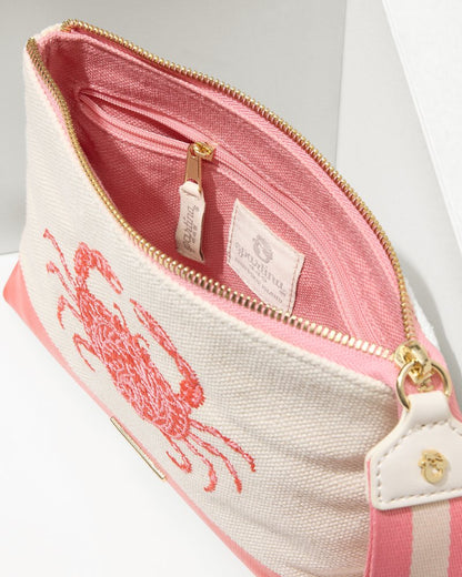 Embroidered Red Crab Carina Wristlet Red Crab | Tommy Bahama Discount - Embroidered Red Crab Carina Wristlet