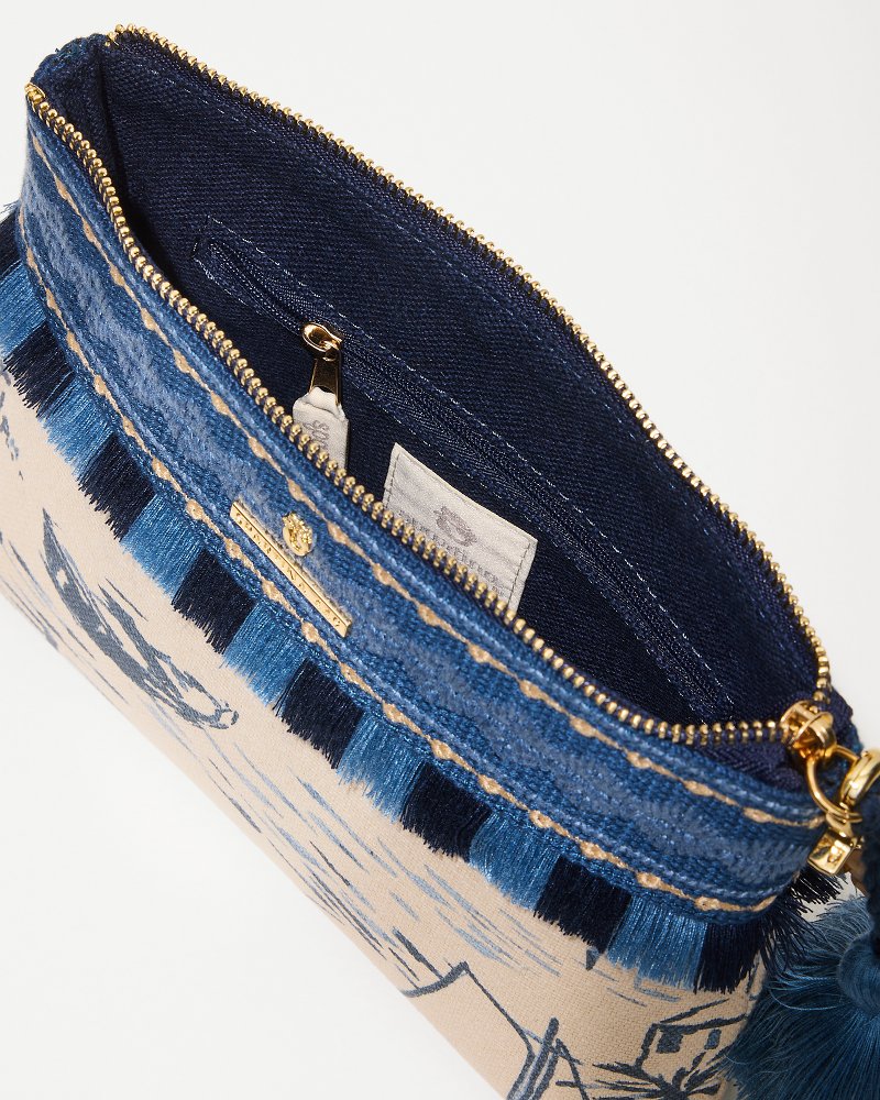 Daise Seascape Maci Wristlet Daise Seascape | Tommy Bahama Smart Buy - Daise Seascape Maci Wristlet