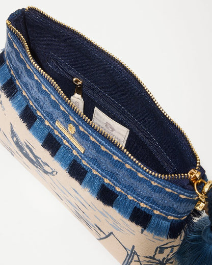 Daise Seascape Maci Wristlet Daise Seascape | Tommy Bahama Smart Buy - Daise Seascape Maci Wristlet