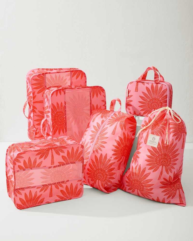 Palmetto Frond Packing Cube 6-Piece Set Palmetto Frond | Tommy Bahama Smart Buy - Palmetto Frond Packing Cube 6-Piece Set