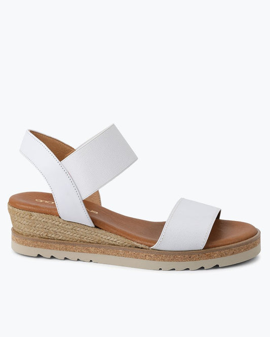 André Assous Neveah Wedge Sandals White | Tommy Bahama Exclusive - André Assous Neveah Wedge Sandals