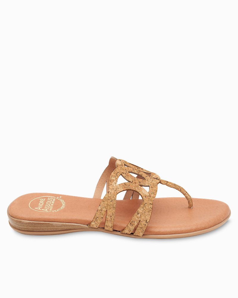 André Assous Nature Featherweights™ Cork Sandals Natural | Tommy Bahama Recommended - André Assous Nature Featherweights™ Cork Sandals