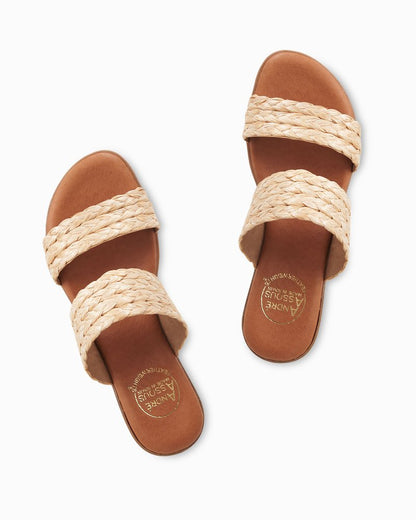 André Assous Narice Featherweights™ Raffia Sandals Beige | Tommy Bahama Exclusive - André Assous Narice Featherweights™ Raffia Sandals