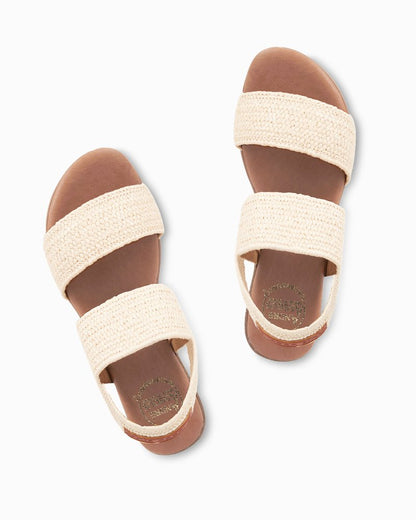 André Assous Nigella Stretch Raffia Featherweights™ Sandals Natural | Tommy Bahama Recommended - André Assous Nigella Stretch Raffia Featherweights™ Sandals