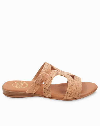 André Assous Nailea Cork Sandals Natural | Tommy Bahama Quality - André Assous Nailea Cork Sandals