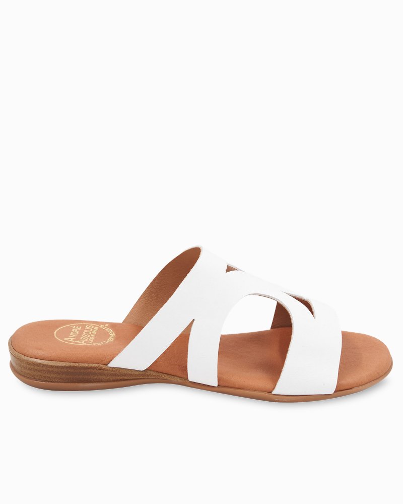 André Assous Nailea Nappa Sandals White | Tommy Bahama Trending - André Assous Nailea Nappa Sandals