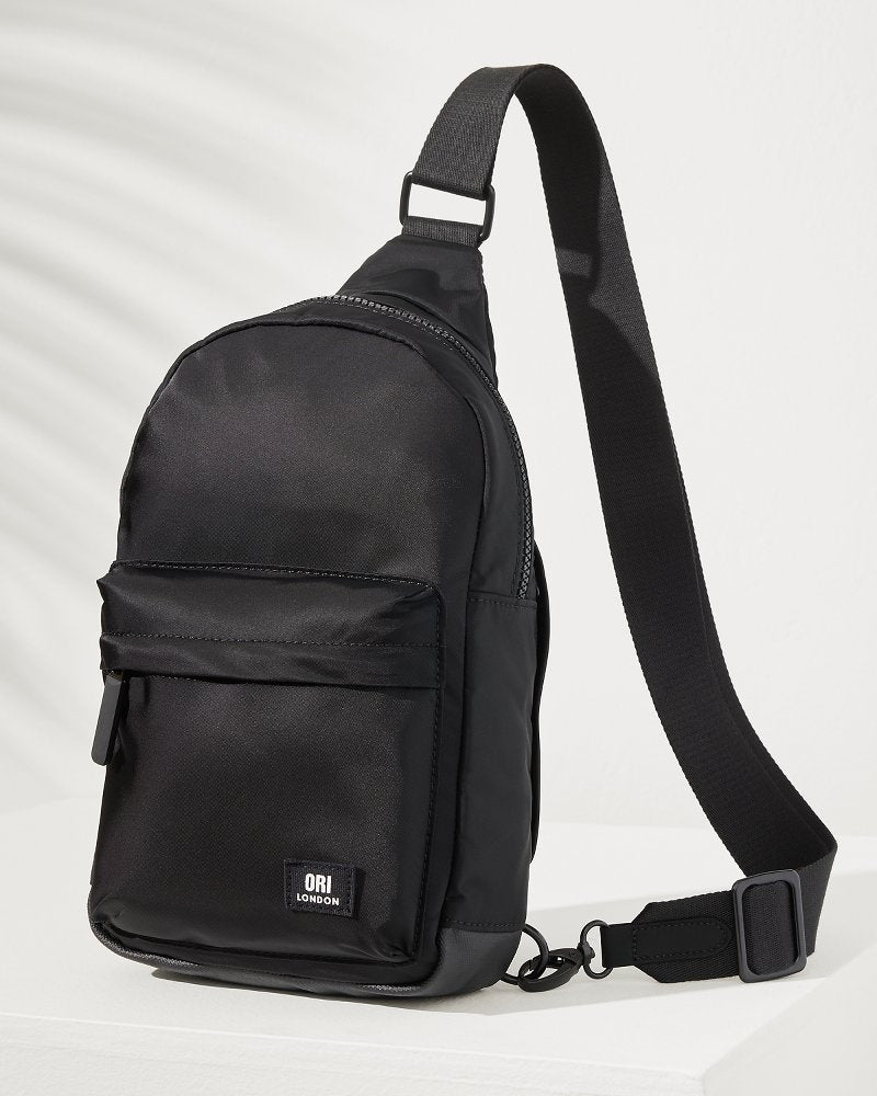 Willesden Black Sling Bag All Black | Tommy Bahama Top Pick - Willesden Black Sling Bag