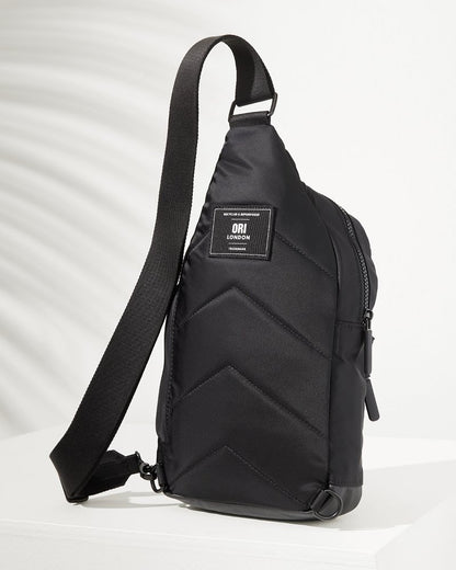 Willesden Black Sling Bag All Black | Tommy Bahama Top Pick - Willesden Black Sling Bag