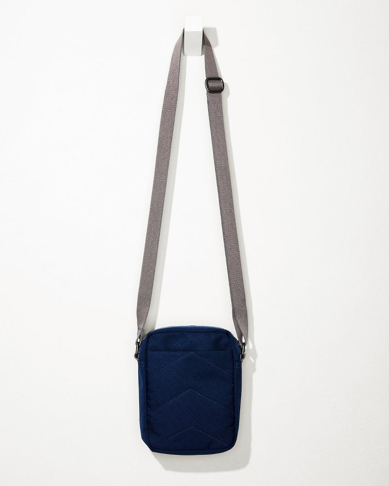 Bond Deep Blue Canvas Crossbody Deep Blue | Tommy Bahama Everyday - Bond Deep Blue Canvas Crossbody
