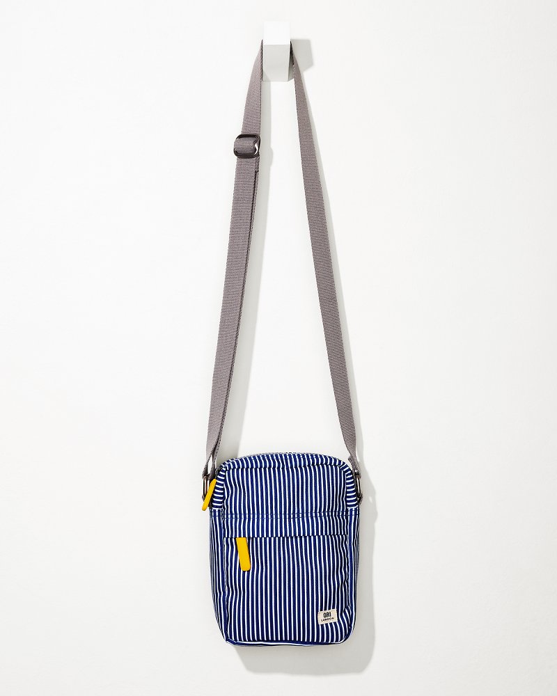 Bond Hickory Stripe Canvas Crossbody Hickory Stripe | Tommy Bahama Special Offer - Bond Hickory Stripe Canvas Crossbody