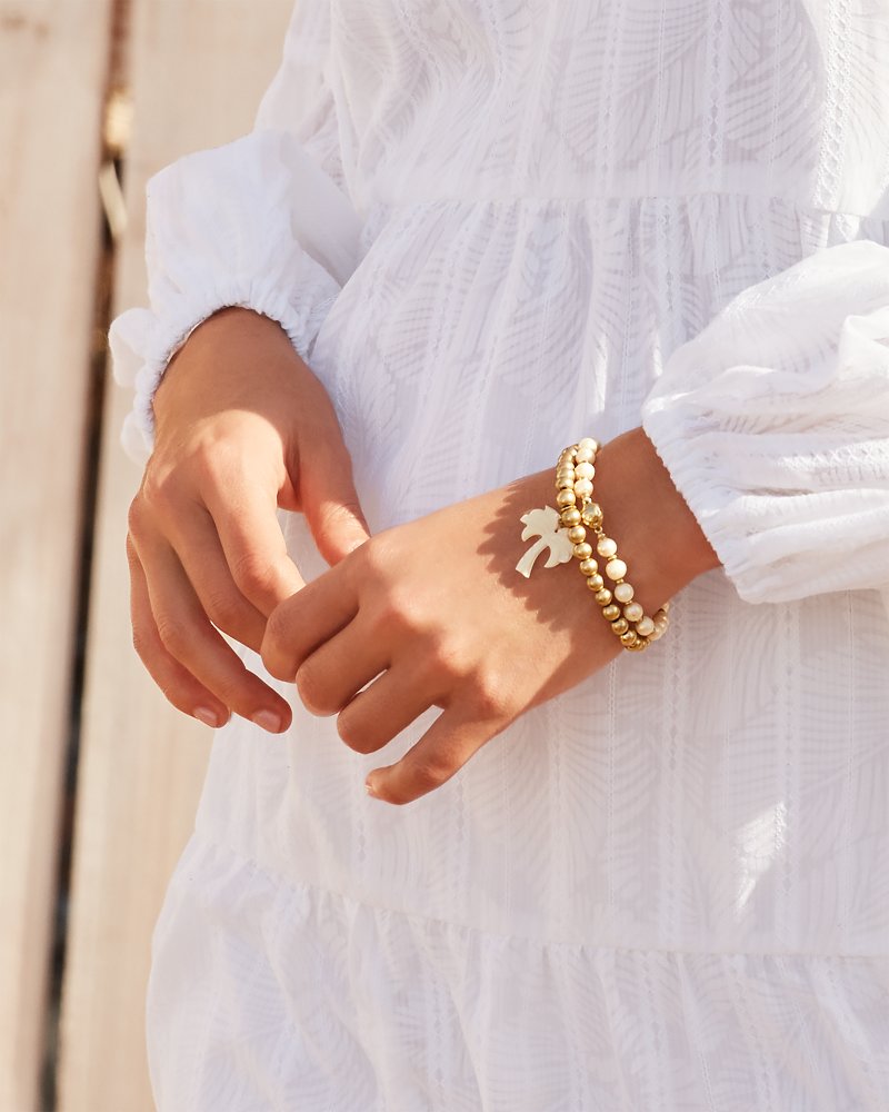 Kihei Collection Stretch Charm Bracelet Set Gold | Tommy Bahama Latest - Kihei Collection Stretch Charm Bracelet Set
