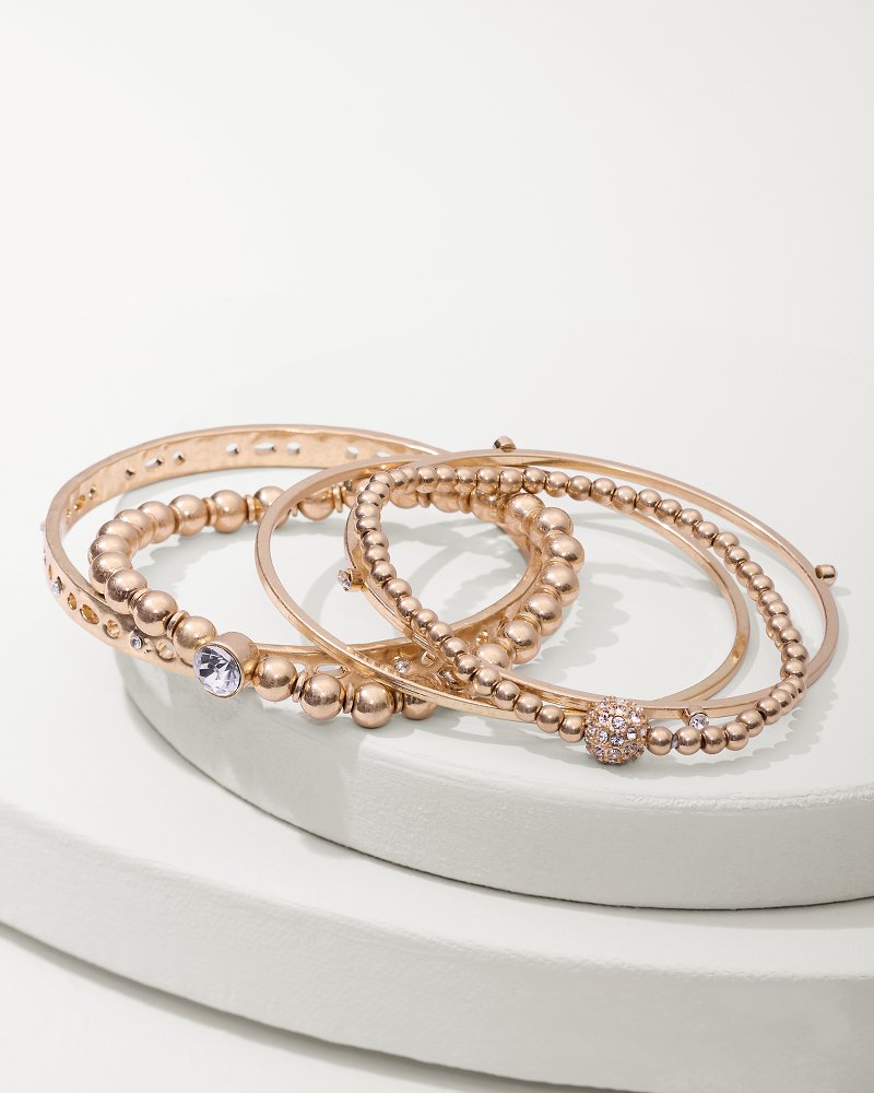 Madeira Stretch Bracelet & Bangle Set Gold | Tommy Bahama Top Pick - Madeira Stretch Bracelet & Bangle Set