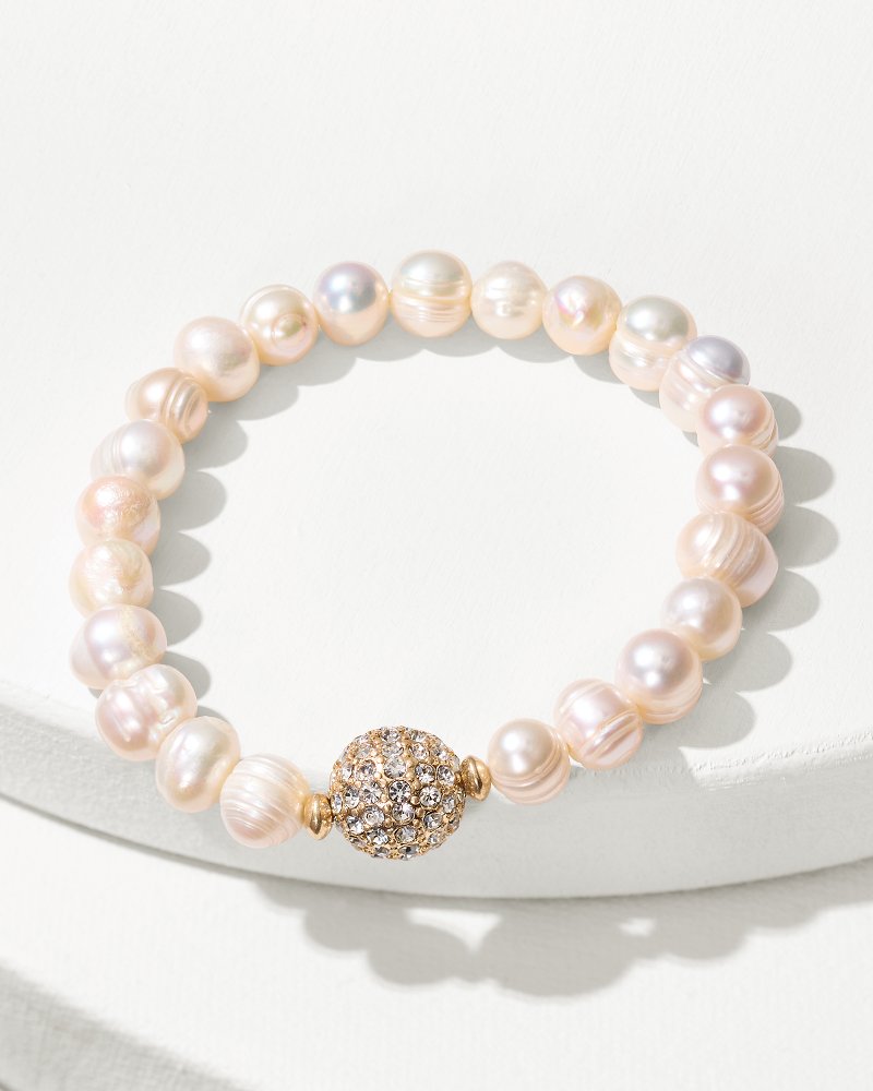 Madeira Pearl Stretch Bracelet Gold | Tommy Bahama Essential - Madeira Pearl Stretch Bracelet