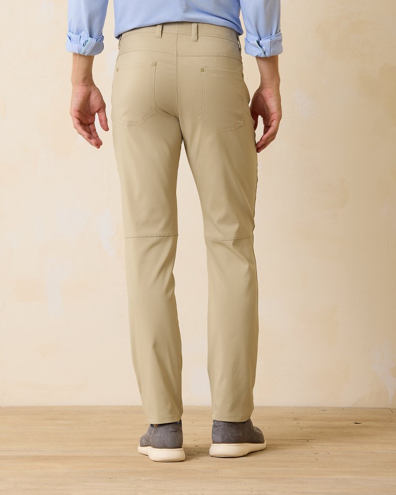 Big & Tall IslandZone® Performance 5-Pocket Pants Stone Khaki | Tommy Bahama Top Pick - Big & Tall IslandZone® Performance 5-Pocket Pants
