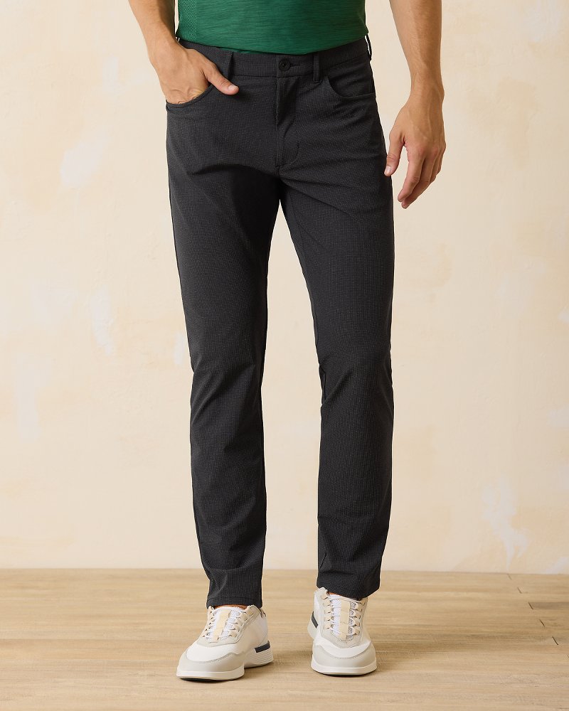 Big & Tall Chip Shot IslandZone® 5-Pocket Pants Black | Tommy Bahama Customer Favorite - Big & Tall Chip Shot IslandZone® 5-Pocket Pants