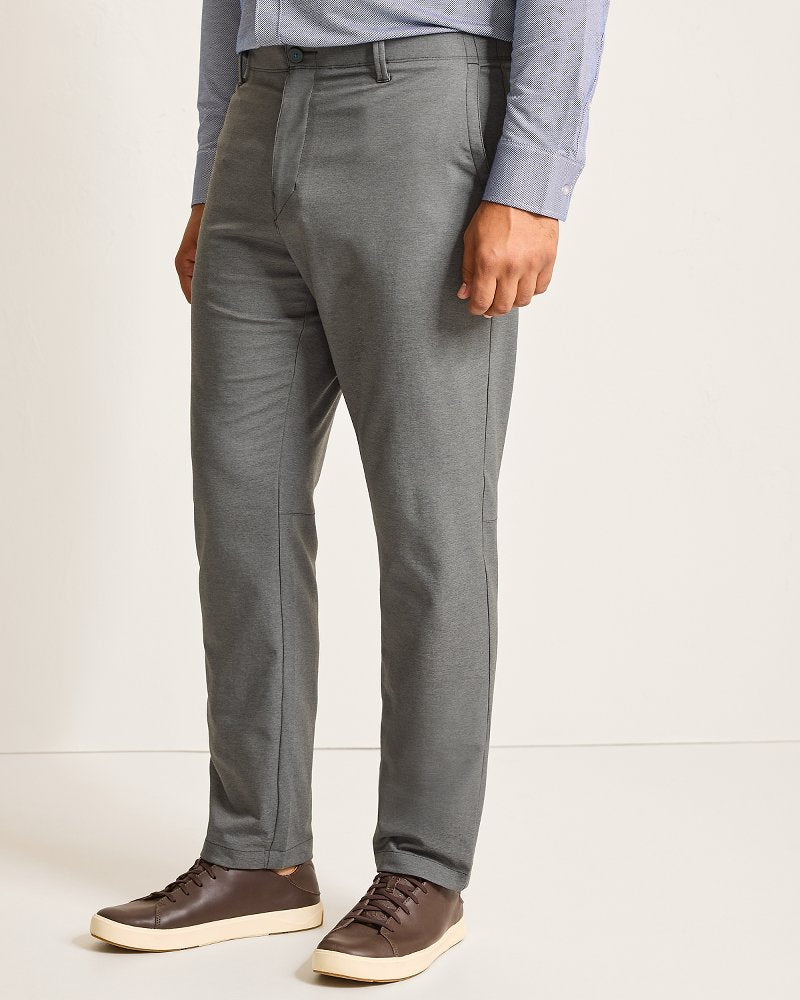 Big & Tall On Par IslandZone® Flat-Front Pants Coal | Tommy Bahama Customer Favorite - Big & Tall On Par IslandZone® Flat-Front Pants