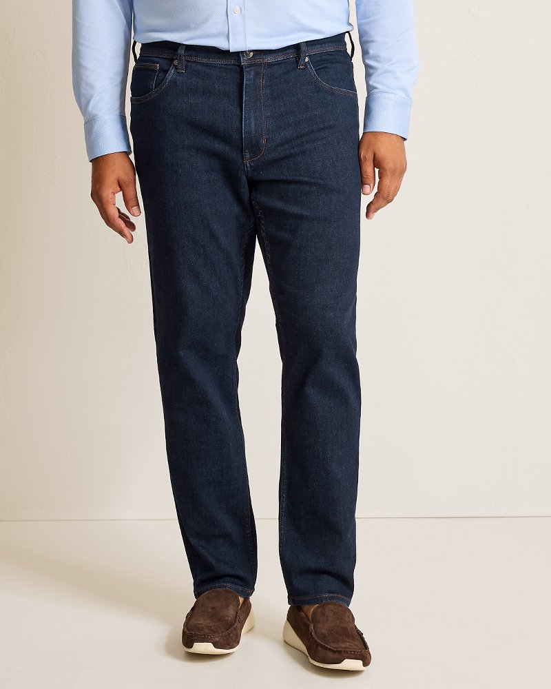 Big & Tall Indigo Palms™ Jeans Dark Indigo Wash | Tommy Bahama Sale - Big & Tall Indigo Palms™ Jeans