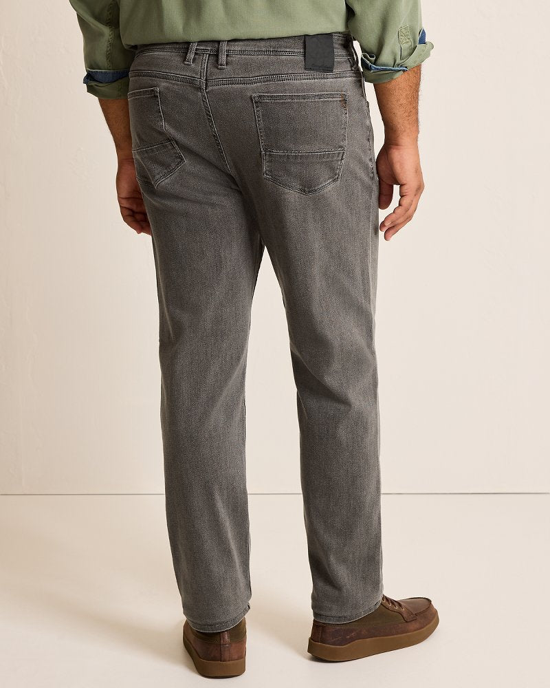 Big & Tall Indigo Palms™ Jeans Med Grey Wash | Tommy Bahama Great Value - Big & Tall Indigo Palms™ Jeans