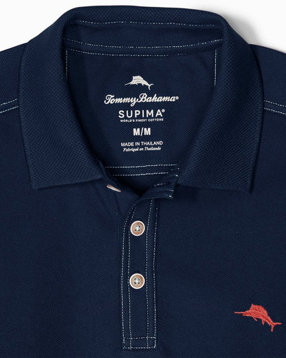 Big & Tall Emfielder IslandZone® Polo Blue Note | Tommy Bahama Latest - Big & Tall Emfielder IslandZone® Polo