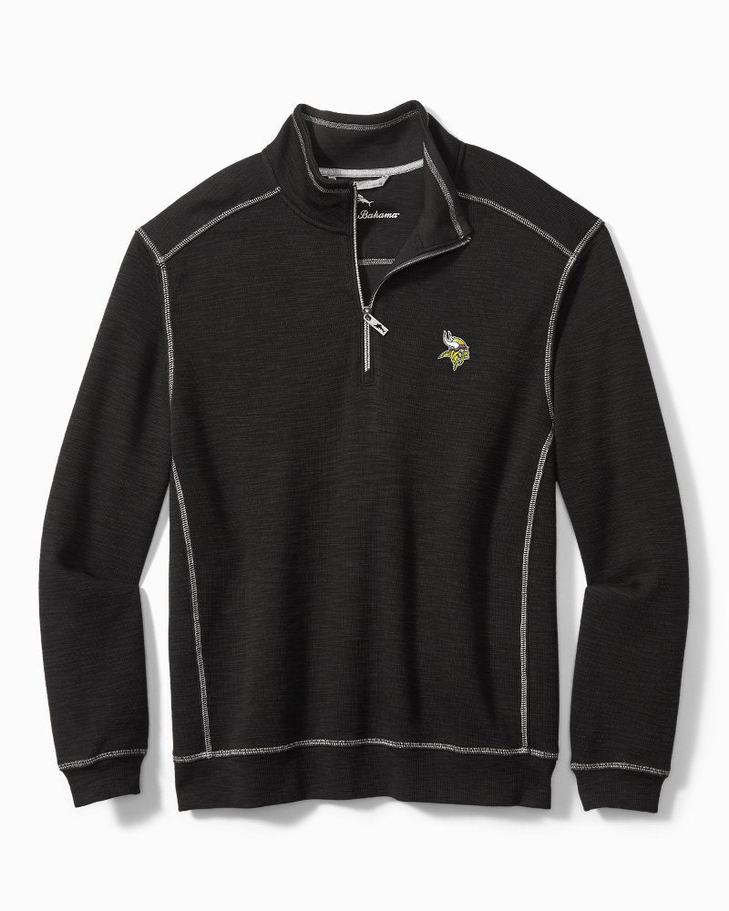 Big & Tall NFL Tobago Bay Half-Zip minnesota_vikings | Tommy Bahama Great Value - Big & Tall NFL Tobago Bay Half-Zip