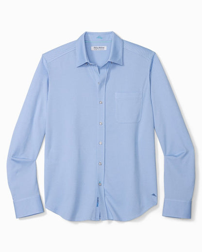 Big & Tall San Lucio Knit Stretch Shirt Rip Tide | Tommy Bahama Latest - Big & Tall San Lucio Knit Stretch Shirt