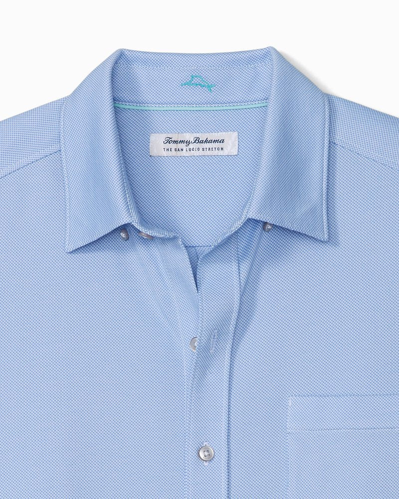 Big & Tall San Lucio Knit Stretch Shirt Rip Tide | Tommy Bahama Latest - Big & Tall San Lucio Knit Stretch Shirt