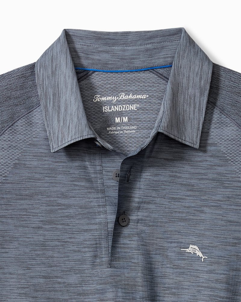Big & Tall Palm Coast Pro IslandZone® Polo Turbulence | Tommy Bahama Customer Favorite - Big & Tall Palm Coast Pro IslandZone® Polo