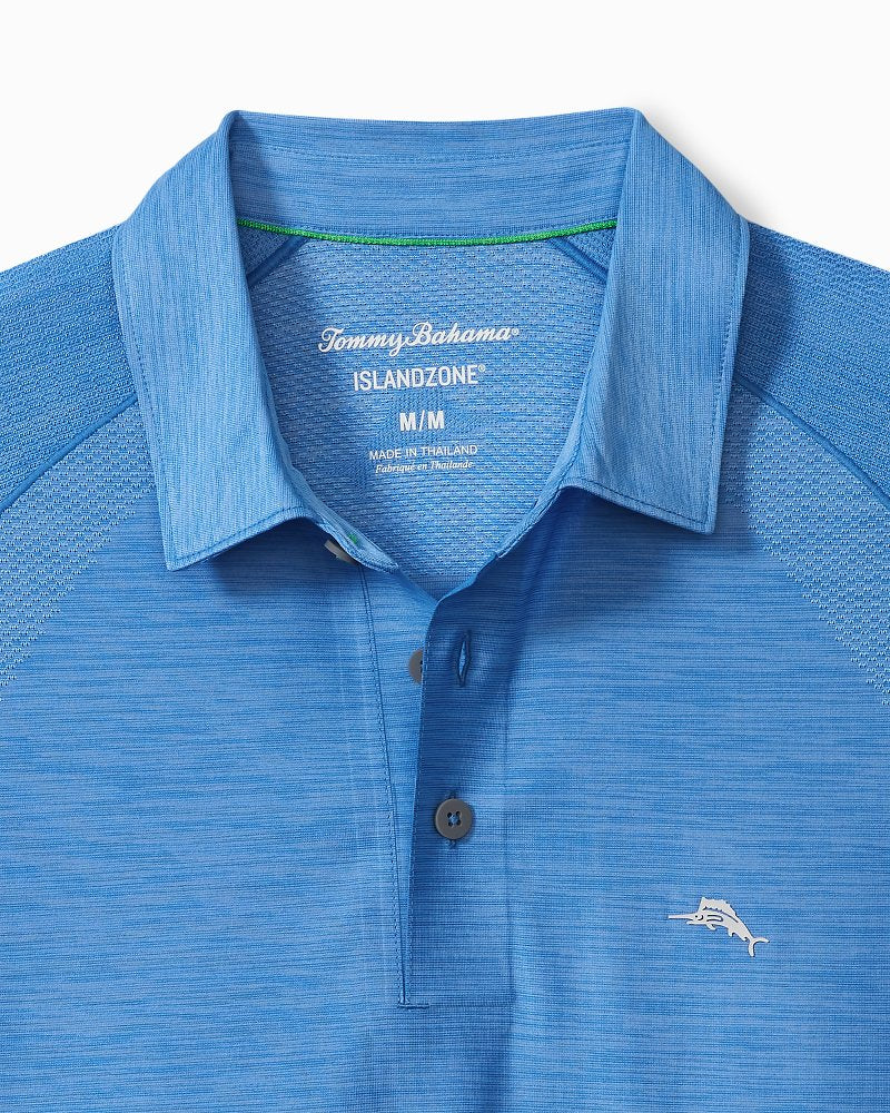 Big & Tall Palm Coast Pro IslandZone® Polo Palace Blue | Tommy Bahama Trusted - Big & Tall Palm Coast Pro IslandZone® Polo