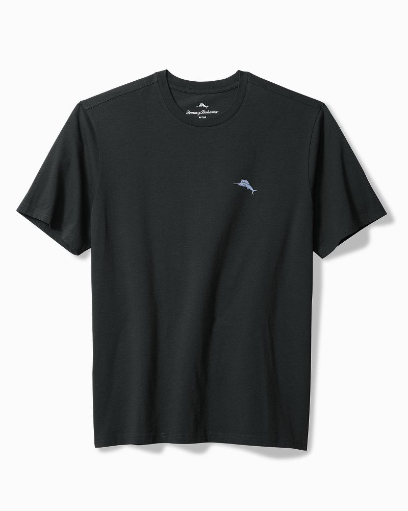 Big & Tall Board in Paradise Graphic T-Shirt Coal | Tommy Bahama Top Pick - Big & Tall Board in Paradise Graphic T-Shirt