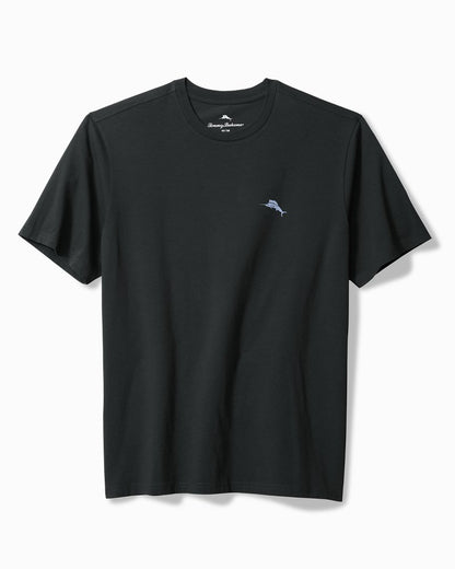 Big & Tall Board in Paradise Graphic T-Shirt Coal | Tommy Bahama Top Pick - Big & Tall Board in Paradise Graphic T-Shirt