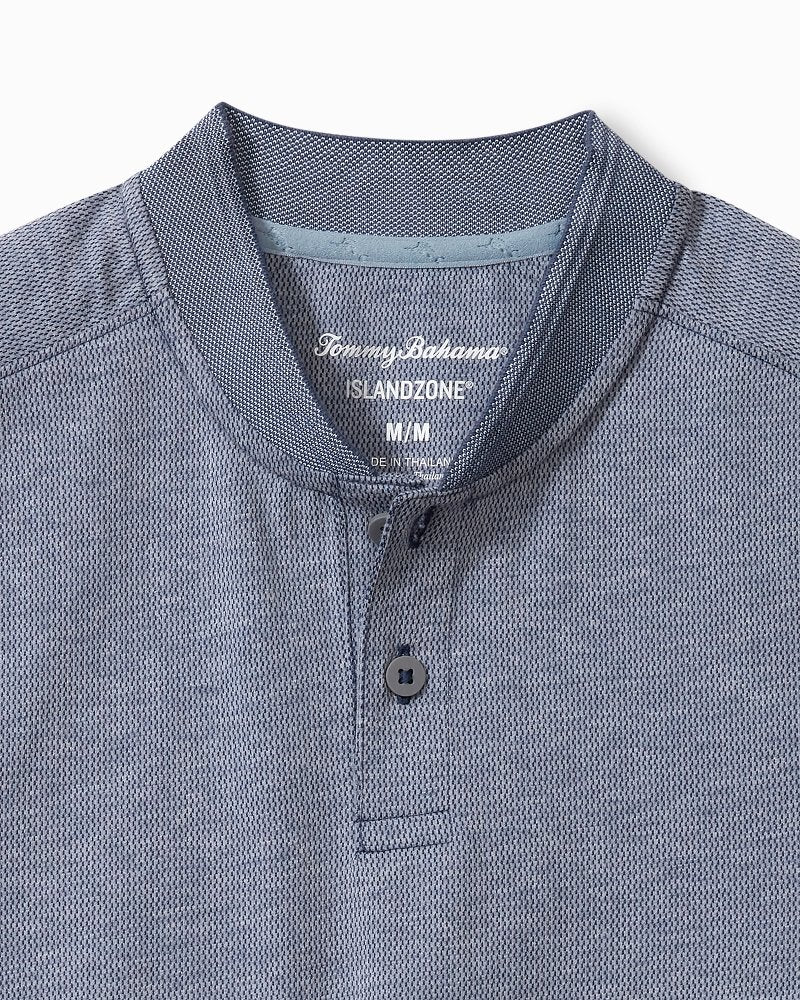 Big & Tall Alki Point Short-Sleeve IslandZone® Henley Eclipse | Tommy Bahama Everyday - Big & Tall Alki Point Short-Sleeve IslandZone® Henley