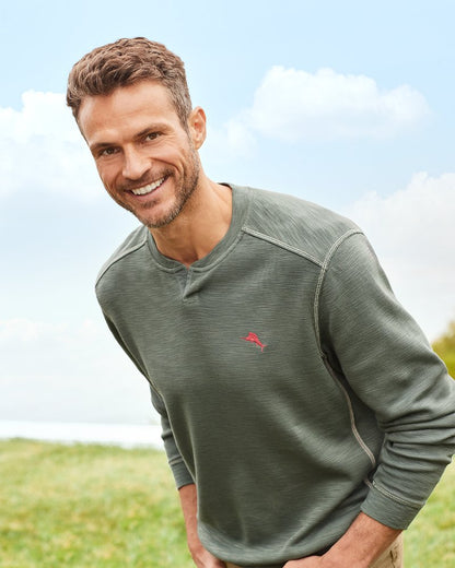 Big & Tall Tobago Bay Abaco Sweatshirt Trout | Tommy Bahama Trusted - Big & Tall Tobago Bay Abaco Sweatshirt