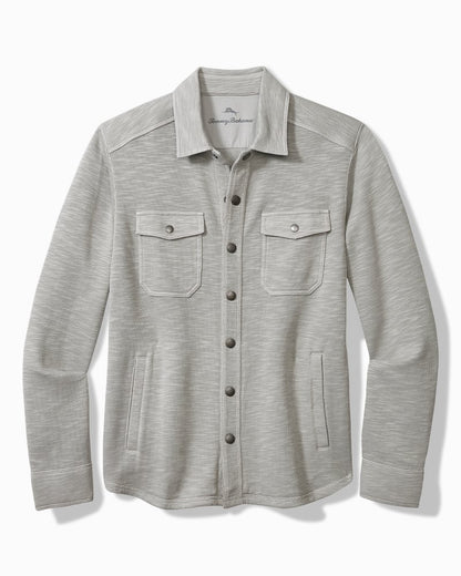 Big & Tall Trinidad CPO Shirt Jacket Smoke Grey | Tommy Bahama Special Offer - Big & Tall Trinidad CPO Shirt Jacket