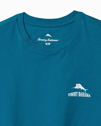 Big & Tall Always Look at the Big Pitcher Graphic T-Shirt Blue Allure | Tommy Bahama Special Offer - Big & Tall Always Look at the Big Pitcher Graphic T-Shirt