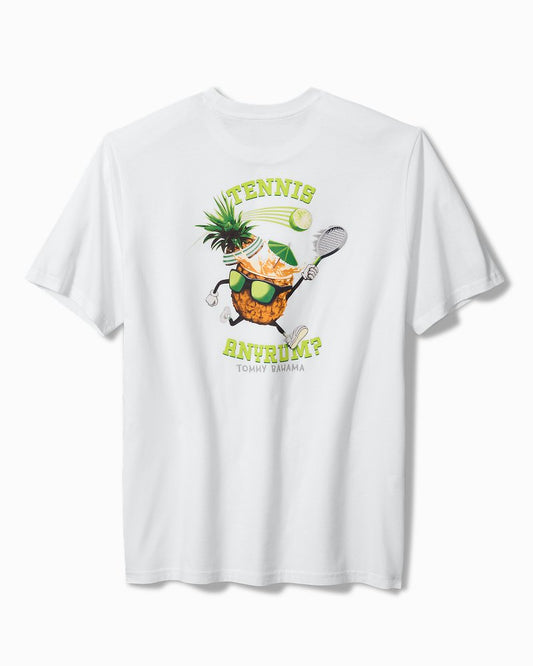 Big & Tall Tennis Anyrum Graphic T-Shirt White | Tommy Bahama Sale - Big & Tall Tennis Anyrum Graphic T-Shirt